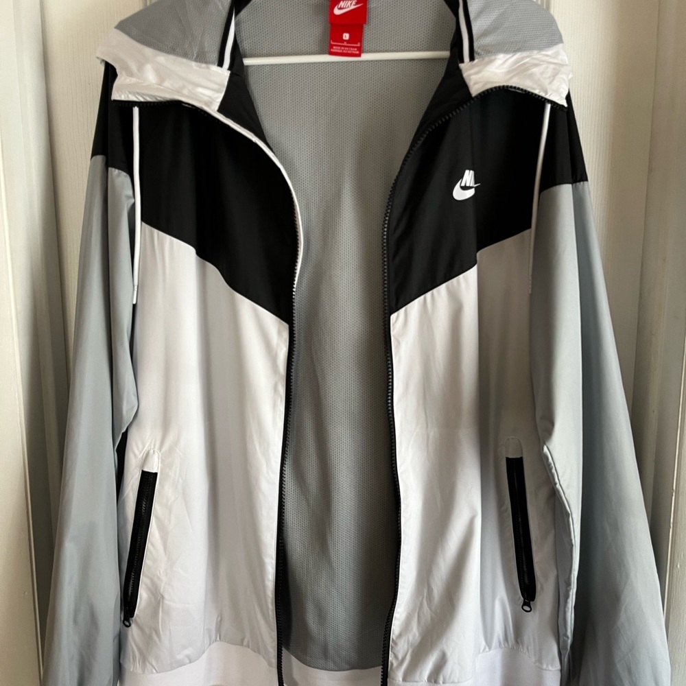 Nike Jacket Large Windrunner Mesh Lined Running B… - image 4